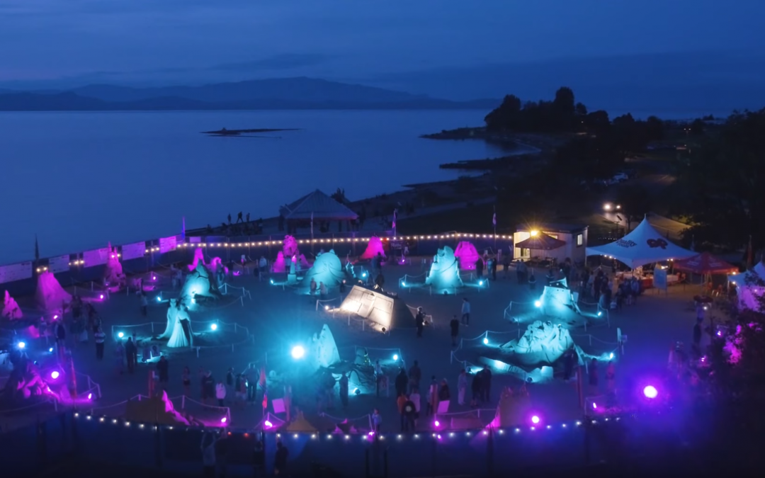 Parksville Beach Festival Sandcastle Competition 2019